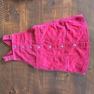 Courderoy overall dress